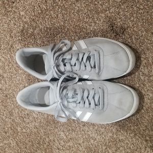 Adidas gray shoes